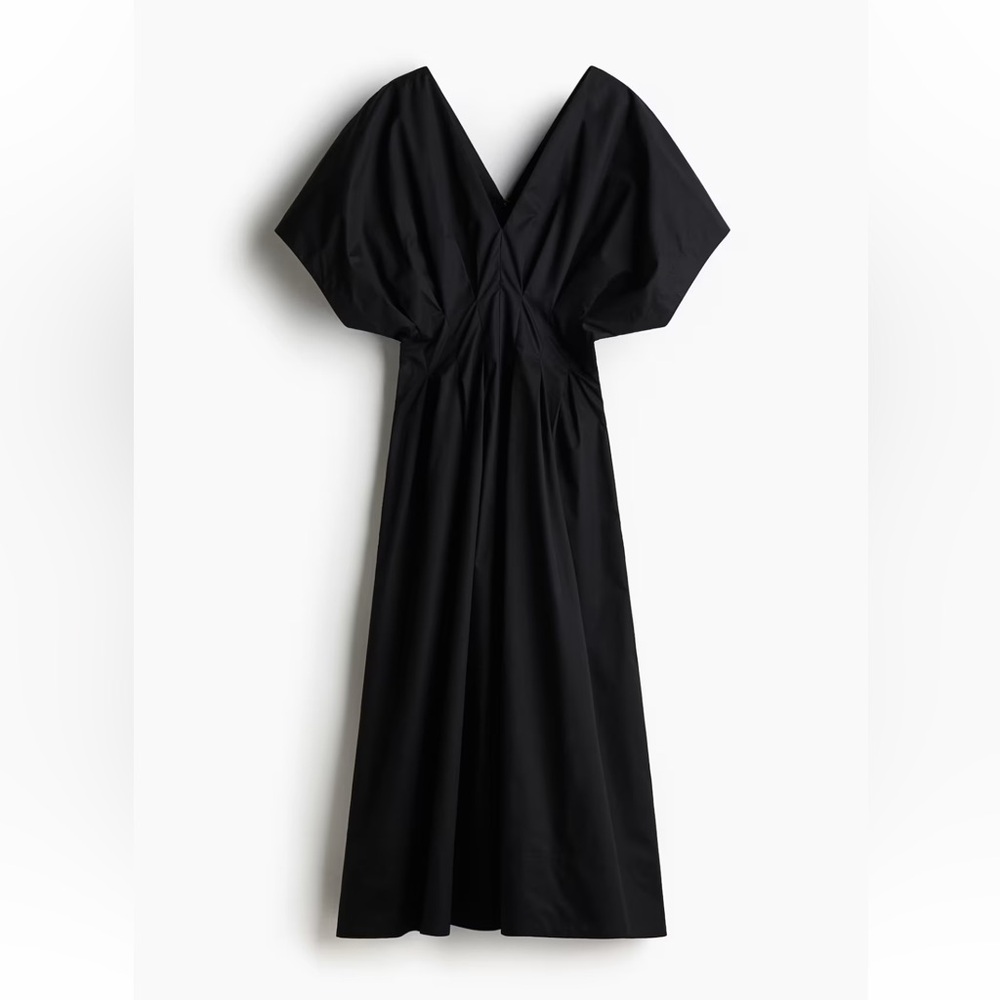 H&M Classic Black V-Neck Dress